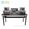 Moderno mix desk mix stand tavolo regolabile per supporto per tablet da studio musicale per musicisti